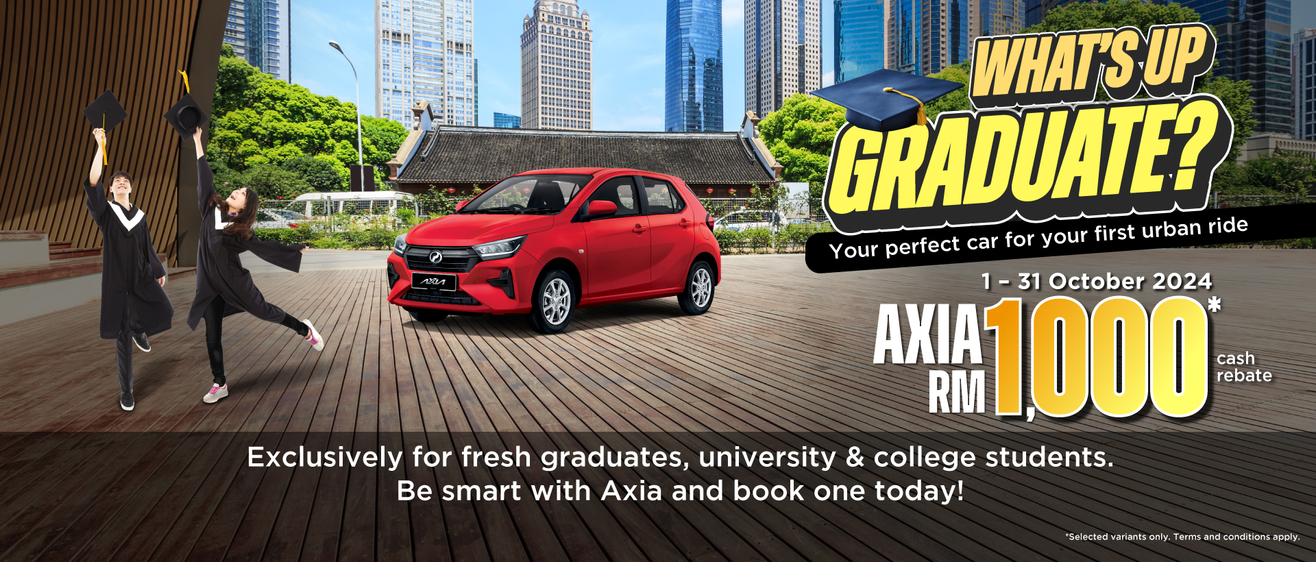 Axia Oct Whats Up Campaign 2024 | Perodua