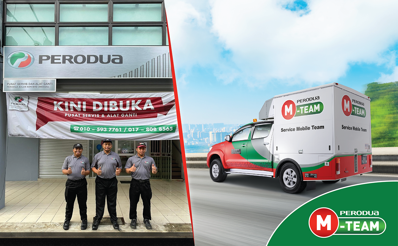 M-Team Banner | Perodua M-Team Professional Service