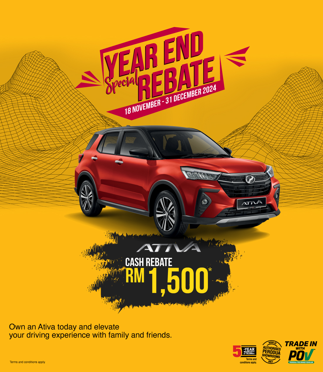 Ativa November Campaign 2024 | Perodua