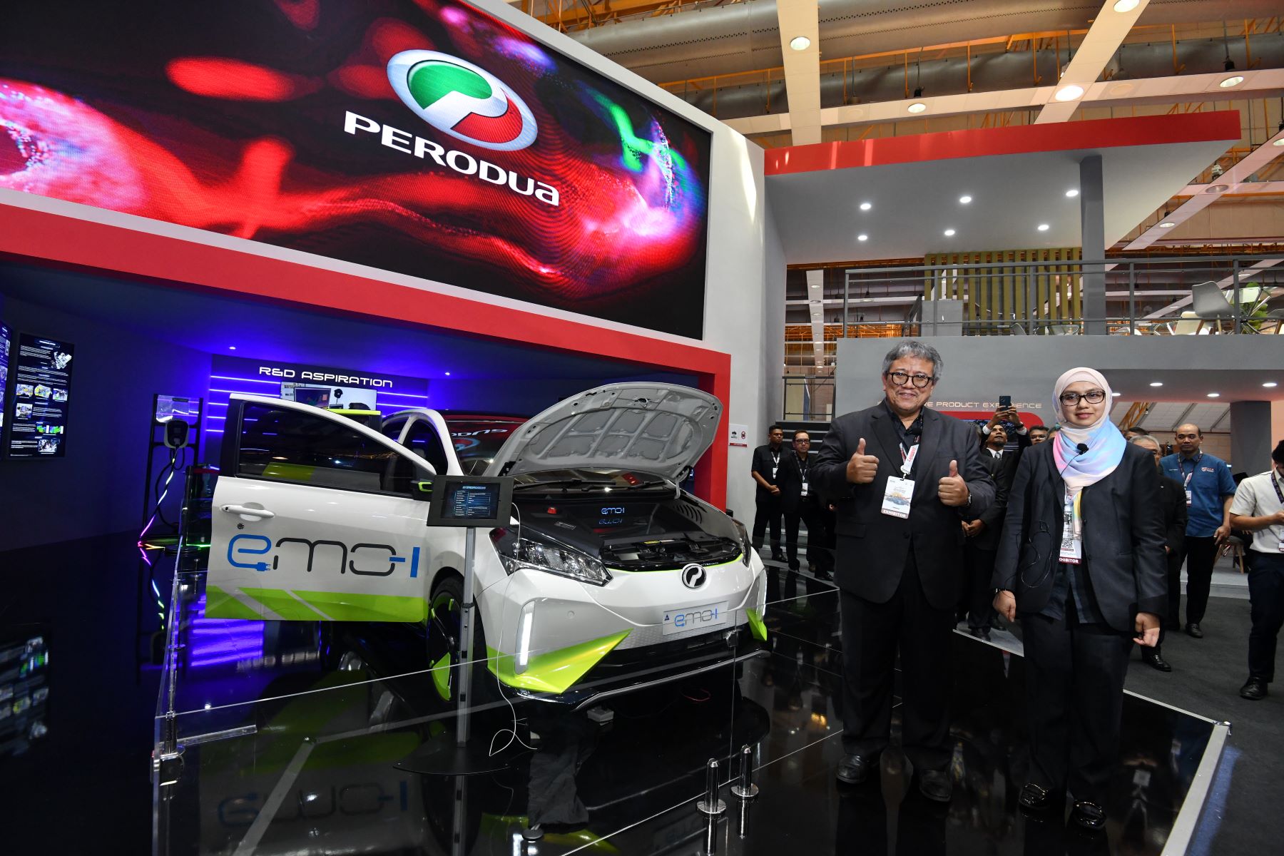 Perodua unveils first working EV prototype - the Myvi Conversion | Perodua